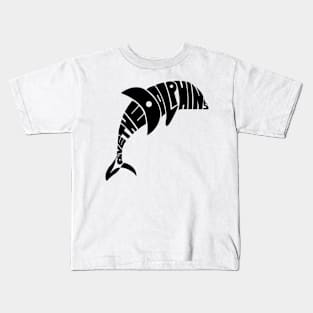 Save The Dolphins Kids T-Shirt